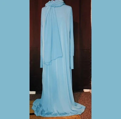 A-Line Maxi Dress with Matching Shayla (Hijab)