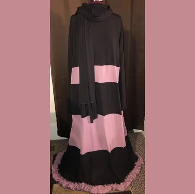 Not So Basic A-Line Maxi Dress with Matching Shayla (Hijab)